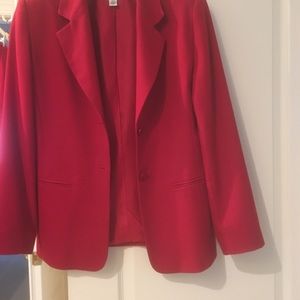 Talbots Red blazer